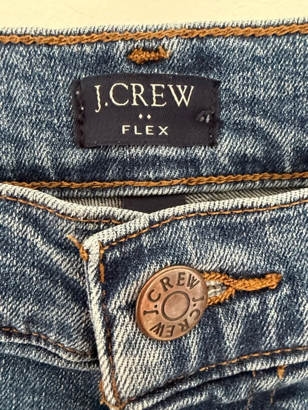 J. Crew Washed Blue Skinny Jeans Size 30